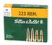 Sellier  Bellot Rifle  223 Rem  55 Grain  Soft Point  20 Round Box SB223B