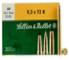 Sellier  Bellot SB9372RA Rifle 9 3mmX72R 193 GR Soft Point 20 Bx  20 Cs