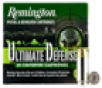 Remington Ammunition HD40SWBN Ultimate Defense Full Size Handgun 40 Smith  Wesson  SW  180 GR Brass Jacket Hollow Point 20 Bx  25 Cs