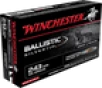 Winchester Ammo SBST243 Supreme 243 Winchester 55 GR Ballistic Silvertip 20 Bx  10 Cs