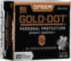 Speer Ammo Gold Dot Short Bbl   40Sw 180Gr  Gdhp 20-Pack 23974Gd
