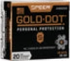Speer Ammo Gold Dot  25Acp 35Gr  Gdhp 20-Pack 23602Gd