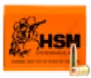HSM 9MM2R Training 9mm Luger 115 gr 1180 fps Full Metal Jacket  FMJ  Remanufactured 50 Rounds