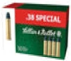Sellier  Bellot Pistol  38 Special  158 Grain  Lead Round Nose  50 Round Box SB38A