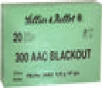 SB Ammo  300Aac Blackout 147gr  FMJ 20-Pack