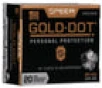 Speer Ammo 23918GD Gold Dot Personal Protection  357 Sig 125 GR Hollow Point 20 Bx  10 Cs