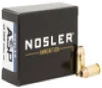 Nosler ASP Standard Velocity Centerfire Ammunition  40 Smith   Wesson  Jacketed Hollow Point  150 Grain - 20 Cartridge Box   20   1  