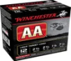 Winchester AA Light Target 12 Gauge Shotshell Ammunition  2 3 4 Inch  1145 FPS  1 1 8 Ounce   7 1 2 Shot - 25 Cartridge Box   25   1  