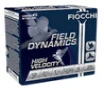 Fiocchi Field Dynamics High Velocity 12 Gauge Shotshell Ammunition  2 3 4 Inch  1330 FPS  1 1 4 Ounce   4 Shot - 25 Cartridge Box   25   1  