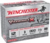 Winchester Varmint X 12 Gauge Shotshell Ammunition  3 Inch  1300 FPS  1 1 2 Ounce  BB Shot - 10 Cartridge Box   10   1  