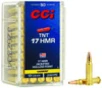 CCI Varmint TNT Hyper Velocity Rimfire Ammunition  17 HMR  Jacketed Hollow Point  17 Grain - 50 Cartridge Box   50   1  