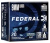 Federal Syntech Subsonic Centerfire Ammunition  9mm Luger  Segmented Jacketed Hollow Point  138 Grain - 20 Cartridge Box   20   1  
