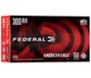 Federal American Eagle Hyper Velocity Centerfire Ammunition  300 Blackout  Full Metal Jacket Boat Tail  150 Grain - 20 Cartridge Box   20   1  