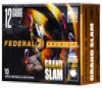 Federal Grand Slam 12 Gauge Shotshell Ammunition  2 3 4 Inch  1200 FPS  1 1 2 Ounce   5 Shot - 10 Cartridge Box   10   1  