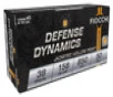 Fiocchi Defense Dynamics Subsonic Centerfire Ammunition  38 Special  Jacketed Hollow Point  158 Grain - 50 Cartridge Box   50   1  