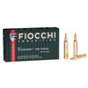 Fiocchi Extrema Hyper Velocity Centerfire Ammunition  222 Remington  Hornady V-Max  50 Grain - 20 Cartridge Box   20   1  