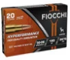 Fiocchi Hyperformance Hunt Hyper Velocity Centerfire Ammunition  30-06 Springfield  Super Shock Tip  180 Grain - 20 Cartridge Box   20   1  