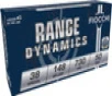 Fiocchi Range Dynamics Subsonic Centerfire Ammunition  38 Special  Lead Wadcutter  148 Grain - 50 Cartridge Box   50   1  