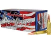 Hornady American Gunner Hyper Velocity Centerfire Ammunition  308 Winchester  Hollow Point Boat Tail  155 Grain - 50 Cartridge Box   50   1  