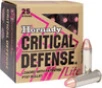 Hornady Critical Defense Lite Standard Velocity Centerfire Ammunition  9mm Luger  Flex Tip eXpanding  100 Grain - 25 Cartridge Box   25   1  