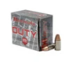 Hornady Critical Duty Standard Velocity Centerfire Ammunition  9mm Luger  Hornady FlexLock  124 Grain - 25 Cartridge Box   25   1  
