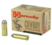 Hornady Cowboy Subsonic Centerfire Ammunition  45 Colt  Lead  255 Grain - 20 Cartridge Box   20   1  