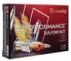 Hornady Superformance Varmint Hyper Velocity Centerfire Ammunition  22-250 Remington  Non Traditional eXpanding  35 Grain - 20 Cartridge Box   20   1  