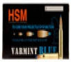 HSM Varmint Hyper Velocity Centerfire Ammunition  223 Remington  Sierra BlitzKing  55 Grain - 20 Cartridge Box   20   1  