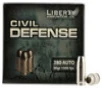 Liberty Ammunition Civil Defense Hyper Velocity Centerfire Ammunition  380 ACP  Lead Free Fragmenting Hollow Point  50 Grain - 20 Cartridge Box   20   1  