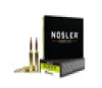 Nosler Ballistic Tip Hyper Velocity Centerfire Ammunition  260 Remington  Spitzer Ballistic Tip  120 Grain - 20 Cartridge Box   20   1  