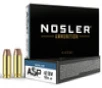 Nosler ASP Standard Velocity Centerfire Ammunition  40 Smith   Wesson  Jacketed Hollow Point  150 Grain - 50 Cartridge Box   50   1  