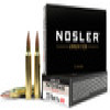 Nosler Match Grade Hyper Velocity Centerfire Ammunition  223 Remington  Custom Competition Hollow Point Boat Tail  77 Grain - 20 Cartridge Box   20   1  
