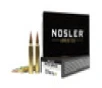 Nosler Match Grade Hyper Velocity Centerfire Ammunition  223 Remington  RDF Hollow Point Boat Tail  70 Grain - 20 Cartridge Box   20   1  