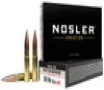 Nosler Match Grade Subsonic Centerfire Ammunition  300 Blackout  Custom Competition Hollow Point Boat Tail  220 Grain - 20 Cartridge Box   20   1  