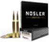 Nosler Match Grade Hyper Velocity Centerfire Ammunition  338 Lapua Mag  Custom Competition Hollow Point Boat Tail  300 Grain - 20 Cartridge Box   20   1  