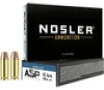 Nosler ASP Subsonic Centerfire Ammunition  45 ACP  Jacketed Hollow Point  185 Grain - 50 Cartridge Box   50   1  