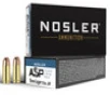 Nosler ASP Standard Velocity Centerfire Ammunition  9mm Luger  Jacketed Hollow Point  124 Grain - 50 Cartridge Box   50   1  