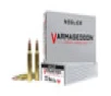 Nosler Varmageddon Hyper Velocity Centerfire Ammunition  223 Remington  Flat Base Hollow Point  62 Grain - 20 Cartridge Box   20   1  