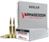 Nosler Varmageddon Hyper Velocity Centerfire Ammunition  243 Winchester  Flat Base Tipped  55 Grain - 20 Cartridge Box   20   1  