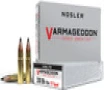 Nosler Varmageddon Hyper Velocity Centerfire Ammunition  300 Blackout  Flat Base Tipped  110 Grain - 20 Cartridge Box   20   1  