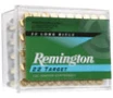 Remington Target Standard Velocity Rimfire Ammunition  22 LR  Lead Round Nose  40 Grain - 100 Cartridge Box   100   1  
