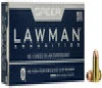 Speer Lawman Subsonic Centerfire Ammunition  40 Smith   Wesson  Total Metal Jacket Round Nose  180 Grain - 50 Cartridge Box   50   1  
