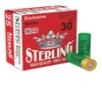 Sterling Exclusive 12 Gauge Shotshell Ammunition  2 3 4 Inch  1295 FPS  1 1 16 Ounce   8 Shot - 25 Cartridge Box   25   1  