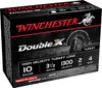 Winchester Double X 10 Gauge Shotshell Ammunition  3 1 2 Inch  1300 FPS  2 3 Ounce   4 Shot - 10 Cartridge Box   10   1  