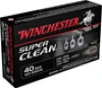 Winchester Super Clean High Velocity Centerfire Ammunition  40 Smith   Wesson  Lead Free Full Metal Jacket  120 Grain - 50 Cartridge Box   50   1  