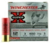 Winchester Super-X 12 Gauge Shotshell Ammunition  3 Inch  1625 FPS  1 1 16 Ounce   3 Shot - 25 Cartridge Box   25   1  