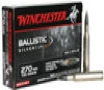 Winchester Ballistic Silvertip Hyper Velocity Centerfire Ammunition  270 Winchester  Rapid Controlled Expansion Polymer Tip  130 Grain - 20 Cartridge Box   20   1  