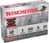 Winchester Super-X 12 Gauge Shotshell Ammunition  3 Inch  1210 FPS  15 Pellet   00 Buck - 5 Cartridge Box   5   1  