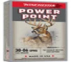 Winchester Power-Point Hyper Velocity Centerfire Ammunition  30-06 Springfield  Power Point  165 Grain - 20 Cartridge Box   20   1  