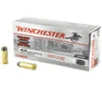 Winchester Super-X Subsonic Centerfire Ammunition  44 S W Special  Lead Flat Nose  240 Grain - 50 Cartridge Box   50   1  